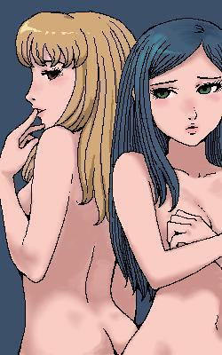 shizuru hime and mai natsuki Ranma 1/2 naked