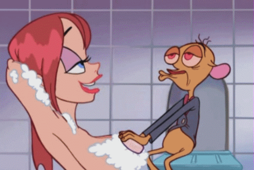 stimpy and ren Criminal girls: invite only nude