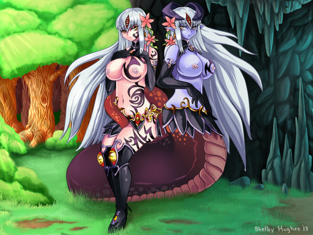 girl monster quest tiny lamia Trials in tainted space frost wyvern