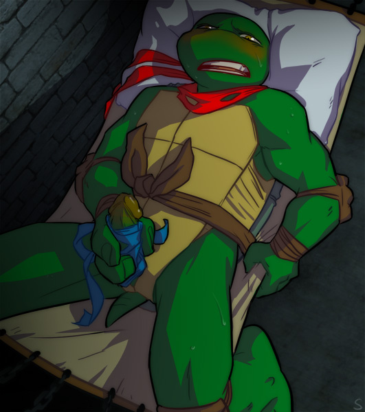 turtles ninja mutant xxx teenage Furry cock and ball torture