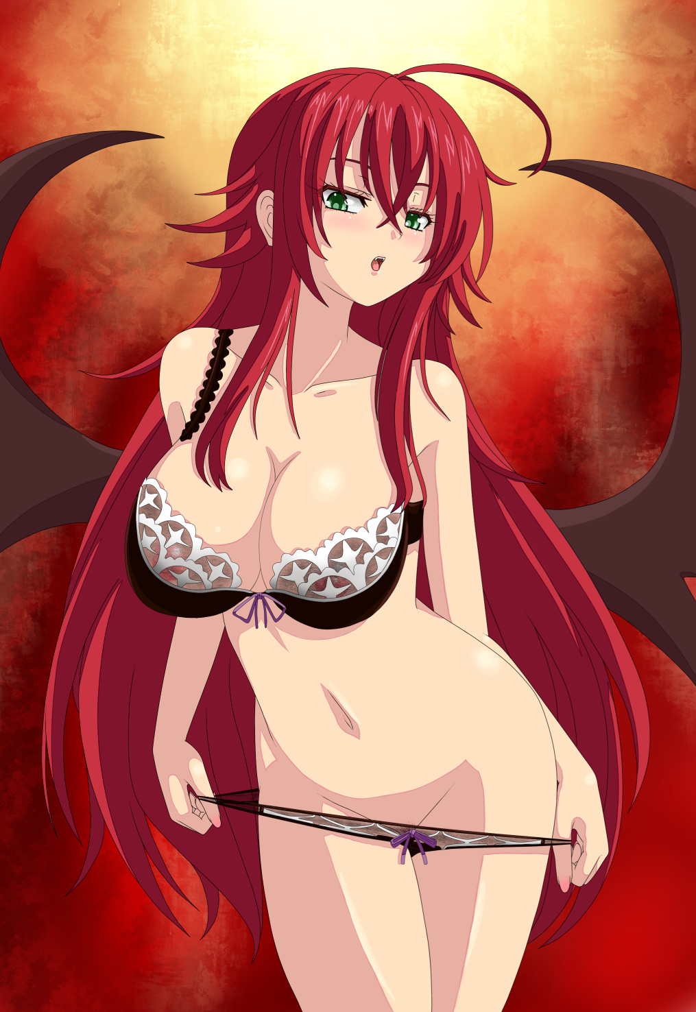 how is highschool dxd old rias Witch left 4 dead 2