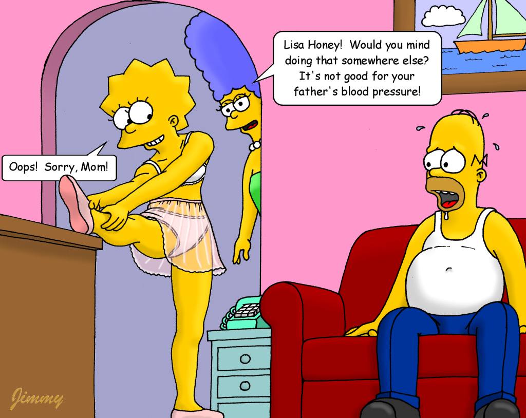 and simpson homer lisa porn All the way through tentacle hentai