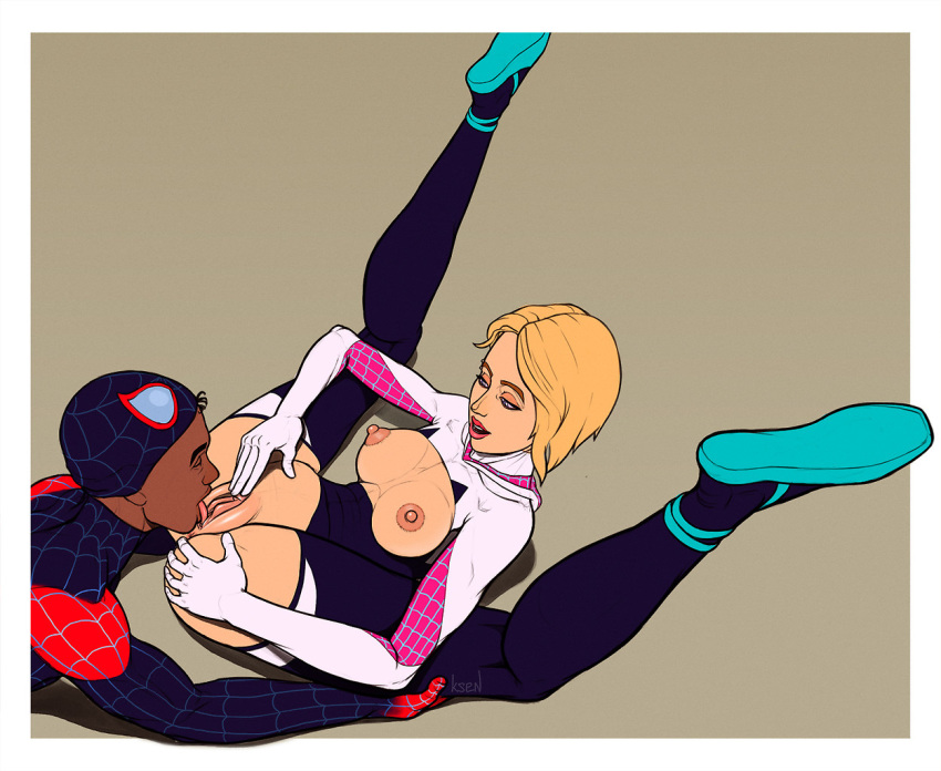 gwen x stacy miles morales Phineas and ferb sex pics