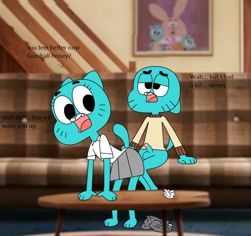 the gumball amazing e621 of world Avatar the last airbender henti